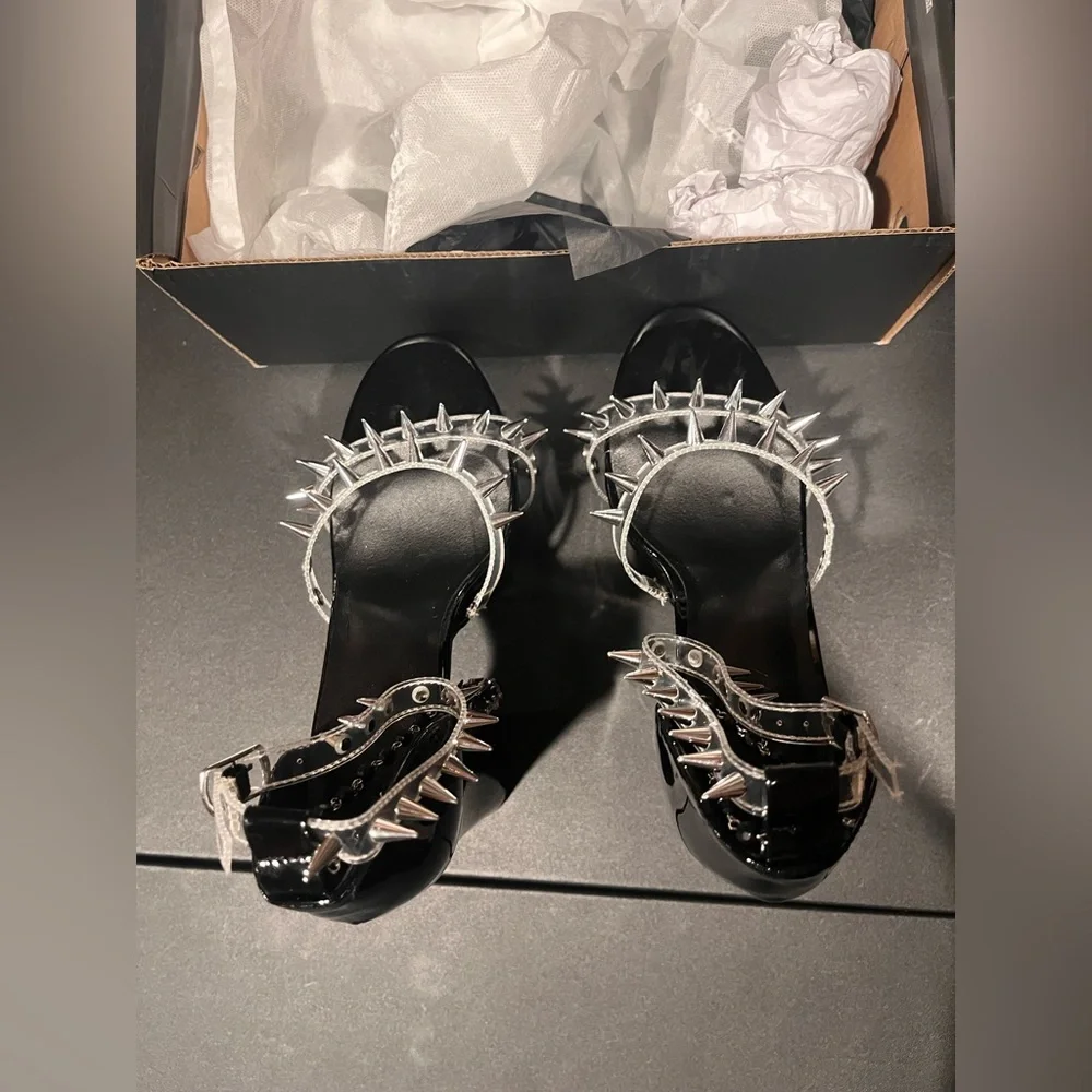 Spiked Revelation Heels - Picture 3 of 9